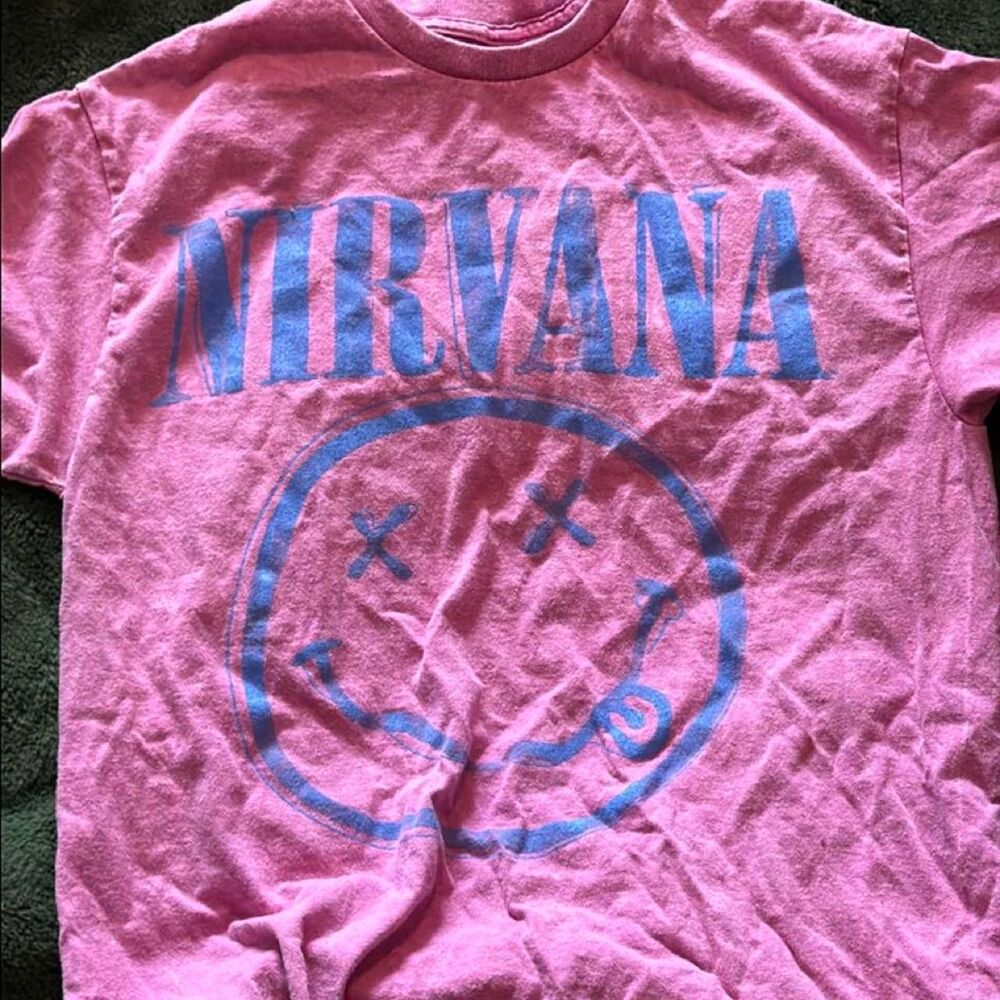 Nirvana Women's Pink T-shirt